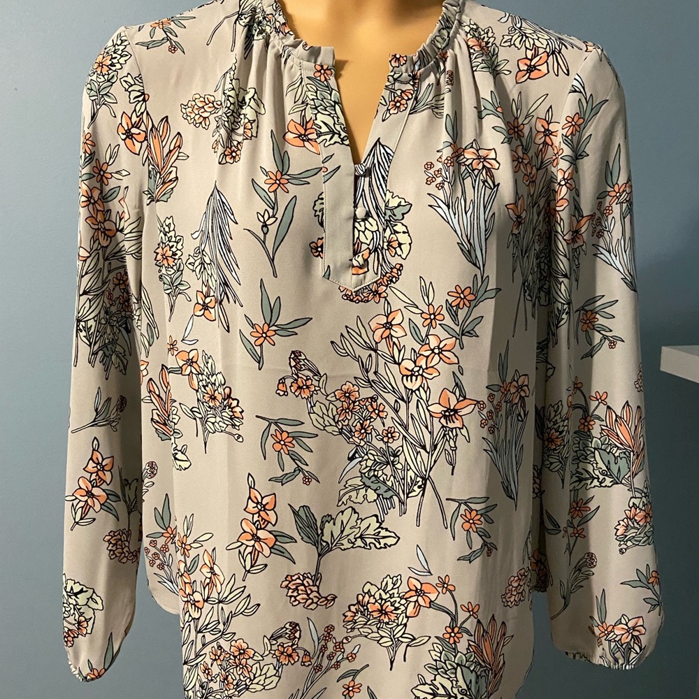 Womens print tunic top